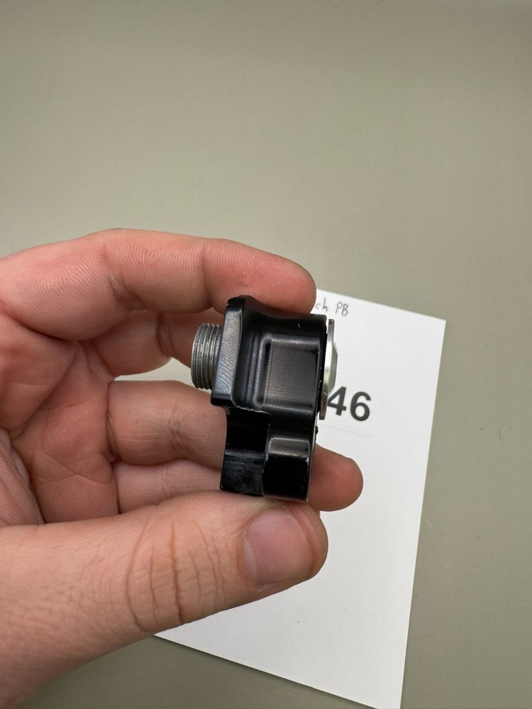 Shock Tech PB Autococker Front Block-Satin Black