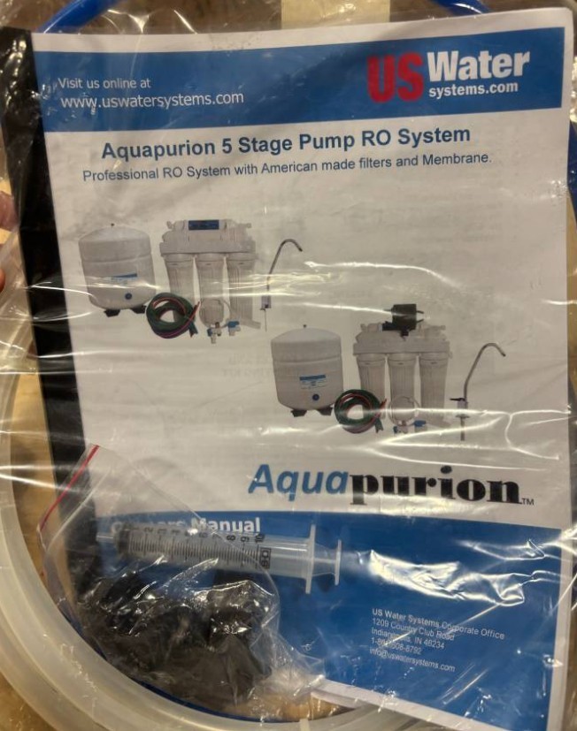 Aquapurion 5- Stage Pump and Water Purifying System