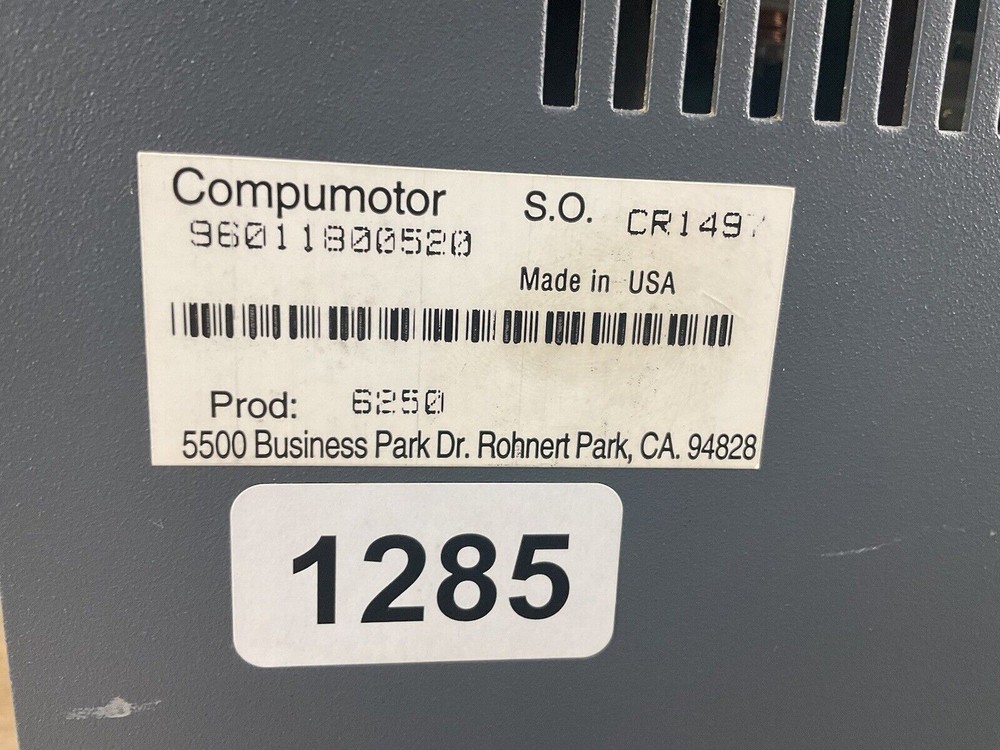 Parker 6250 Compumotor 2-Axis Servo Controller DSP Motion Control Servo.