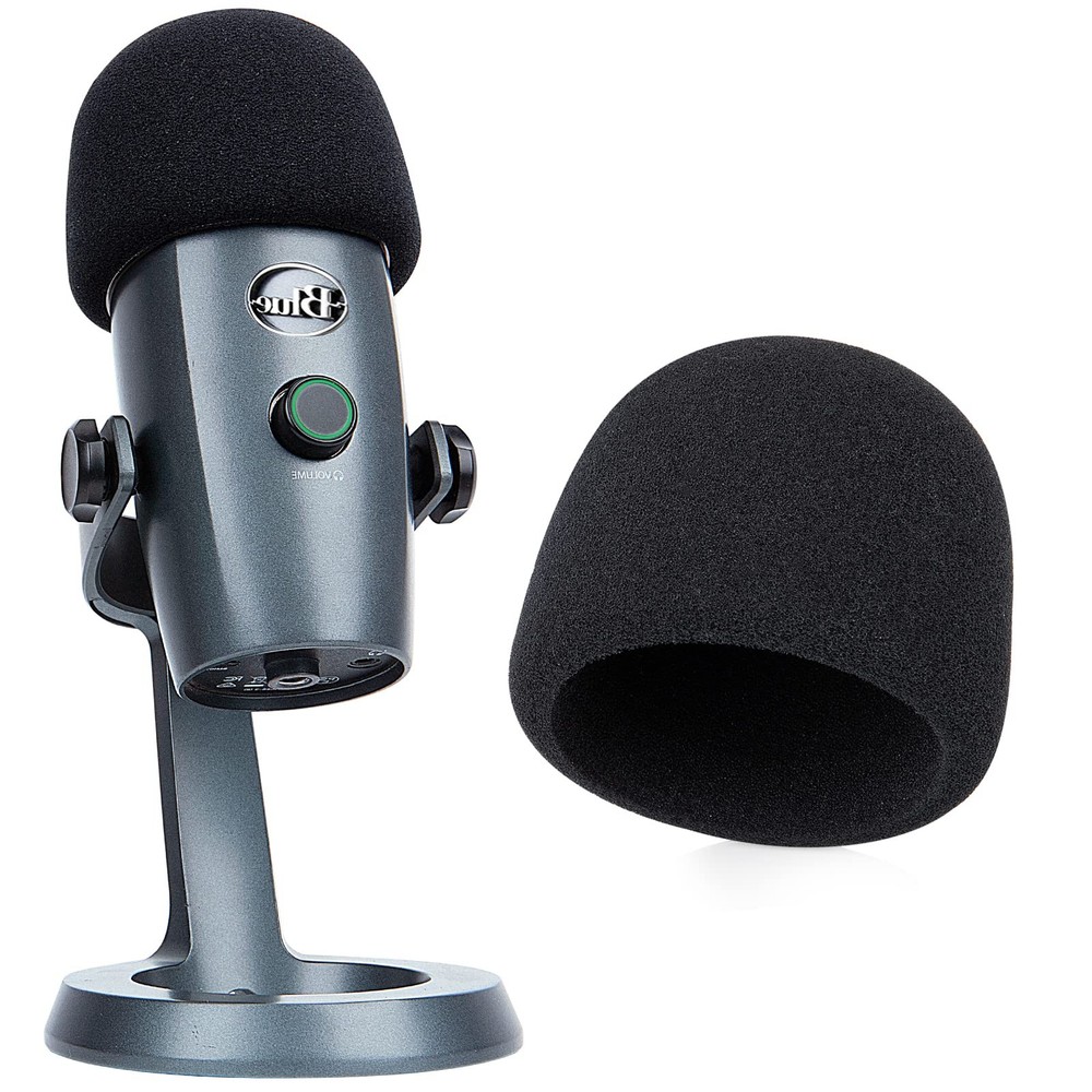 Yeti Nano Microphone Foam Windscreen - Pop Filter Cover 1 Pack