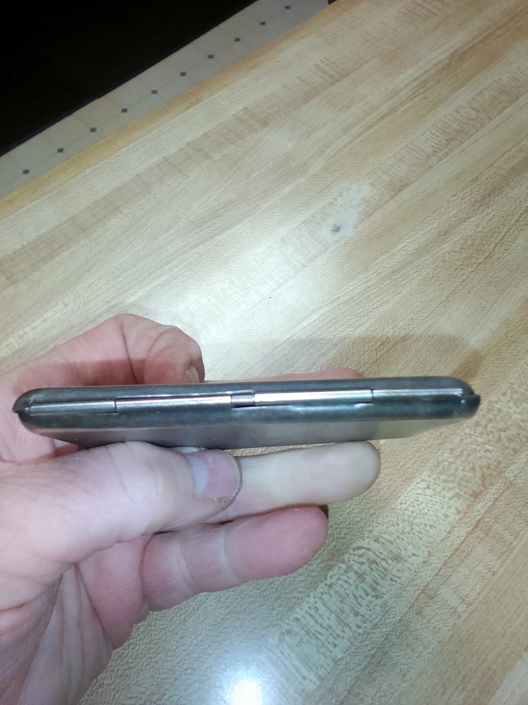 Vintage Silver Plate Cigarette / Card Case