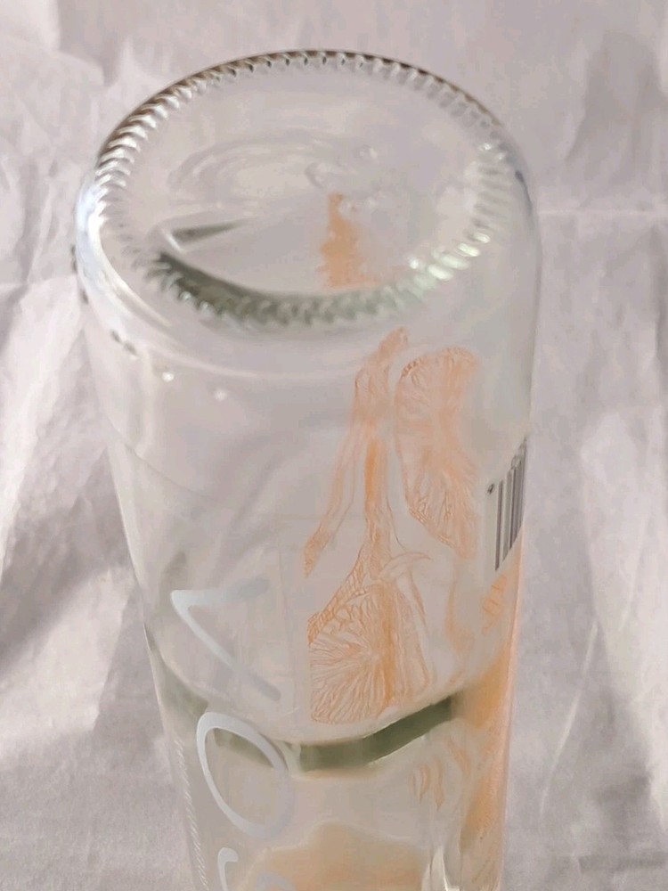 Voss Water Glass Bottle Container 375ML EMPTY (L)
