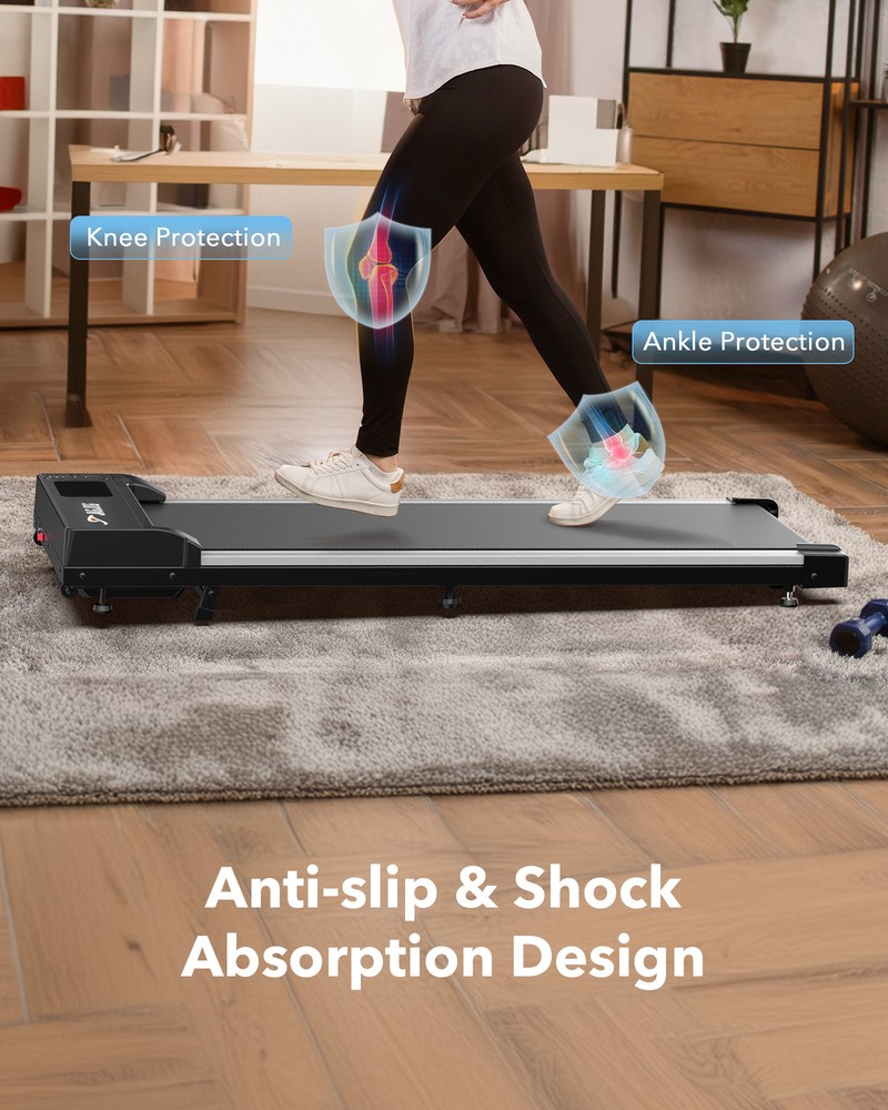 Treadmill for Home Walking Pad Under Desk Exercise Machine with Remote Portable