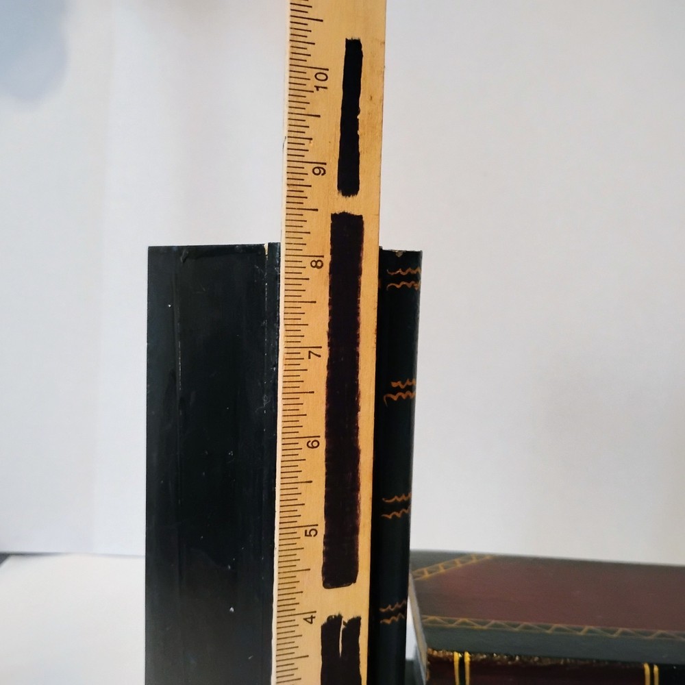 Faux Book Stack Hidden Storage Boxes–Vintage Style Decorative Secret Compartment