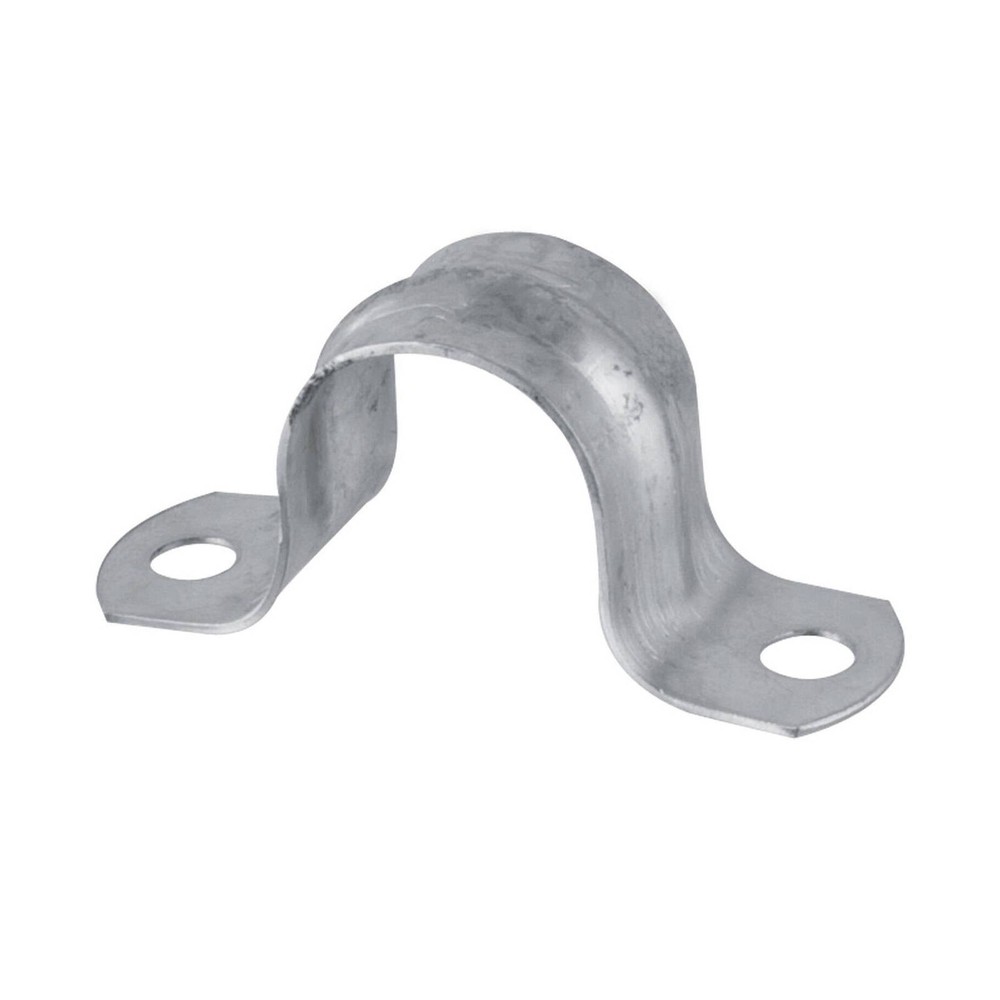 DETA 20mm Metal Conduit Saddle - 100 Pack