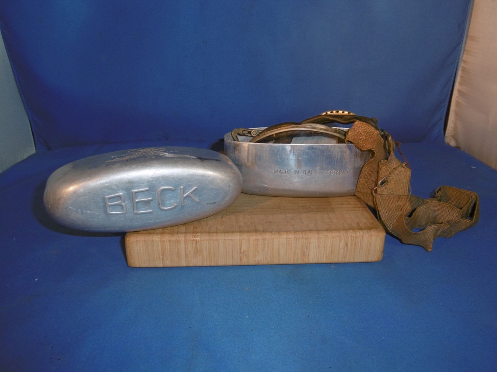 1910 - 20 BECK Goggles Aviator Pilot Italy Torino War Motorcycle