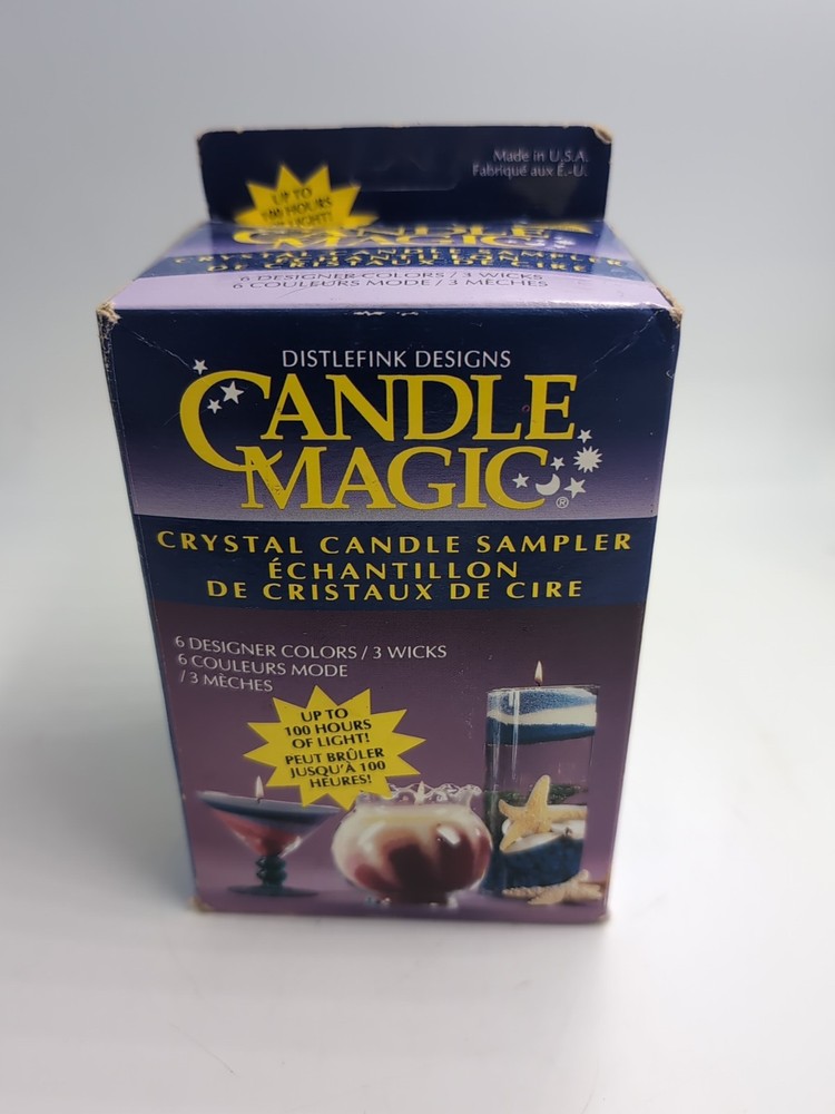 Candle magic Crystal Candle Sampler Candle Making Kit With Extra Wax