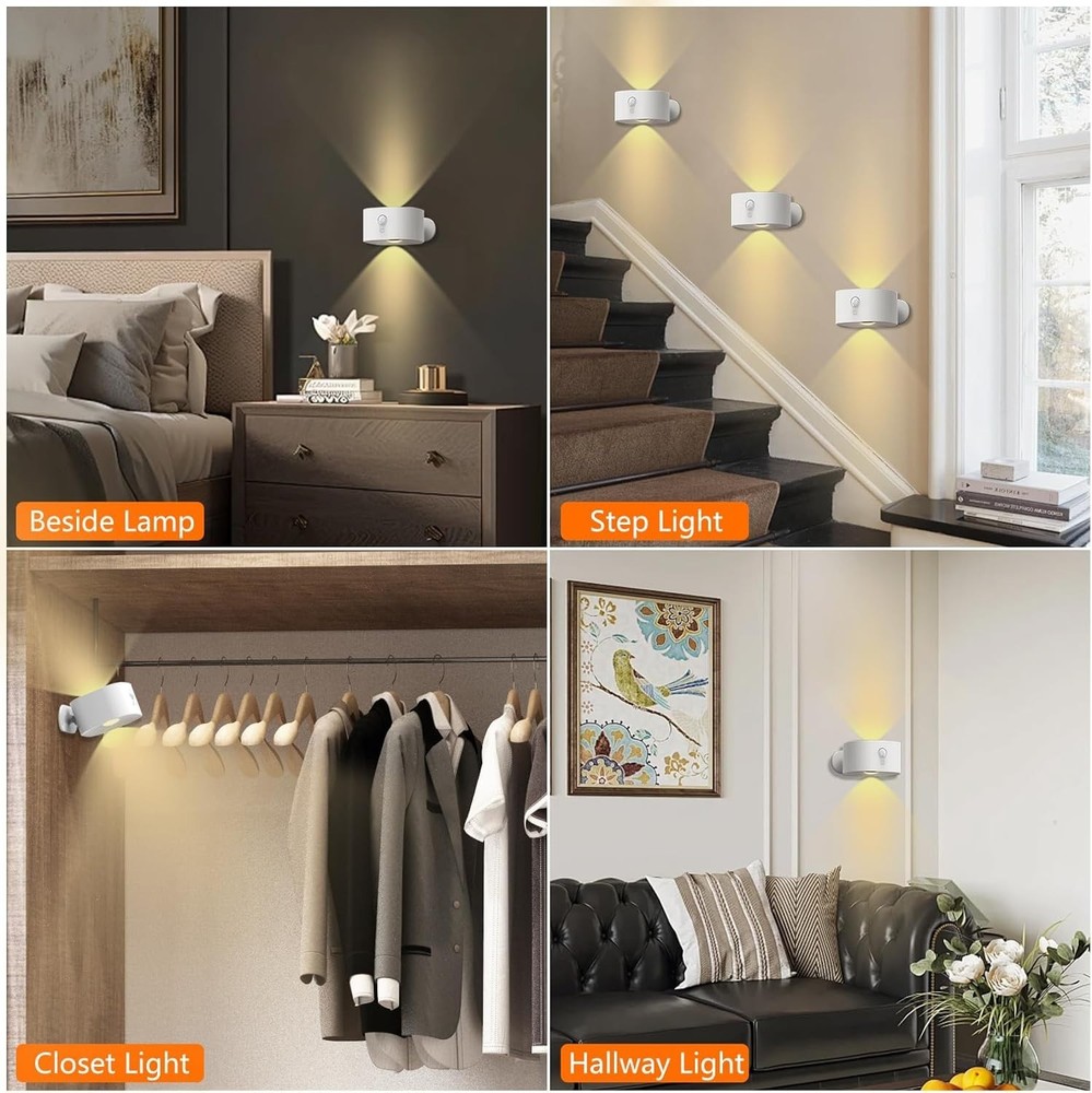 Rechargeable Touch Dimmable Night Light