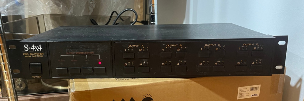Vidcraft S-4x4 Pro Switcher Matrix