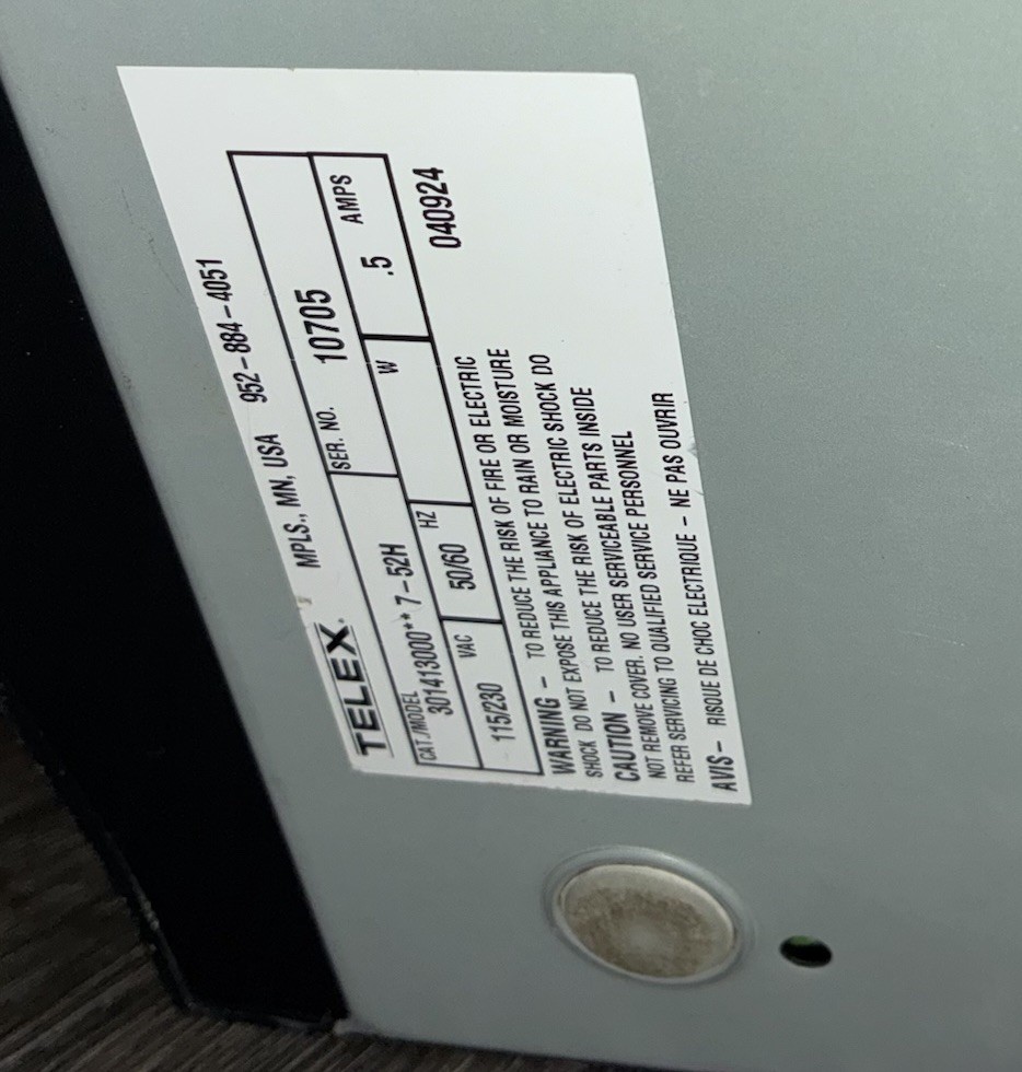 Telex SpinWise 7 Drive Bays CD duplicator 7-52H