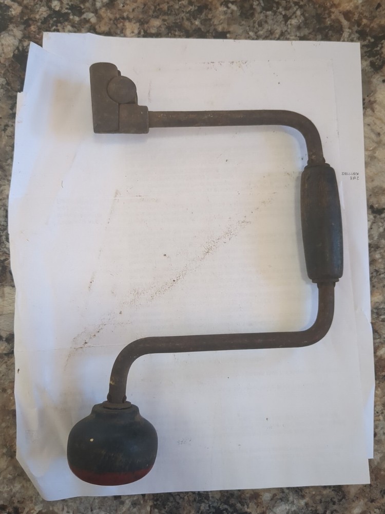 Antique Bit Brace Hand Drill