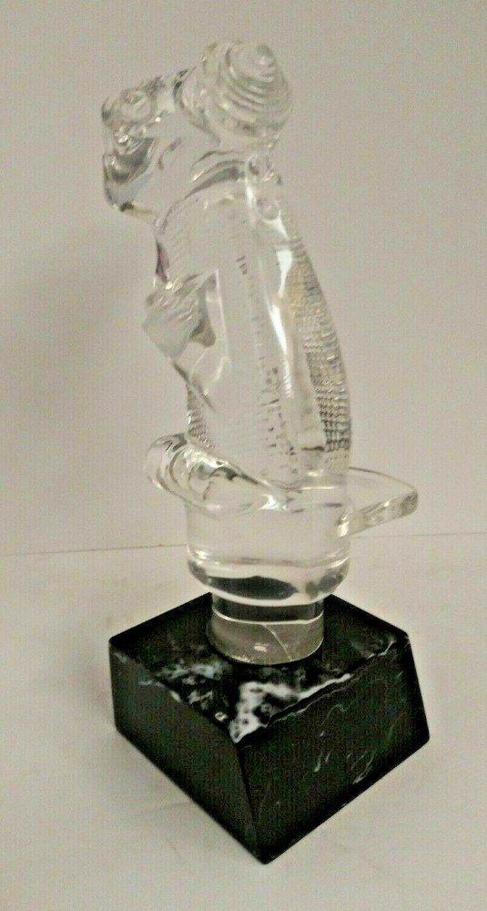 life size acrylic Joystick on base