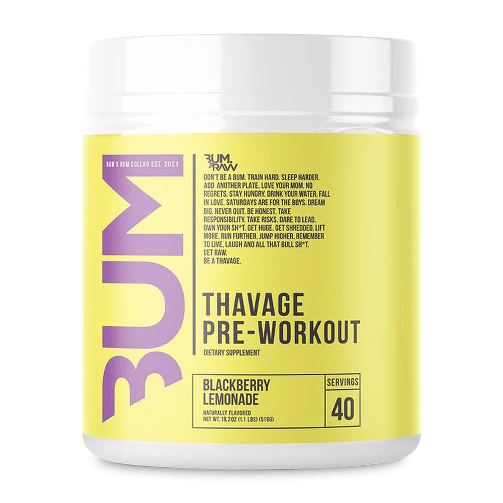 Raw Nutrition x CBUM - Thavage Pre-Workout