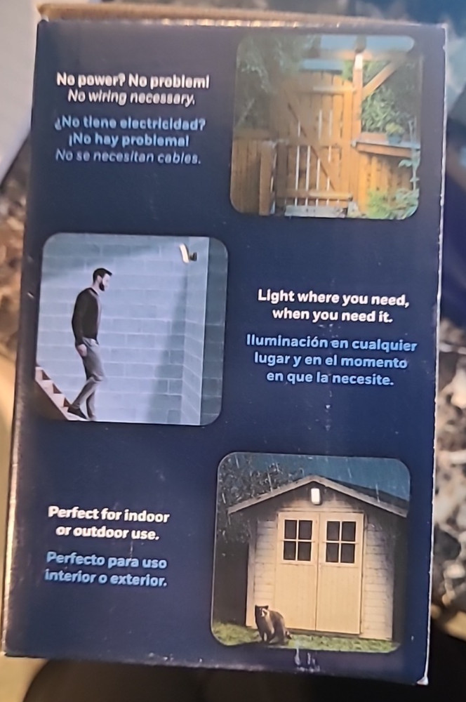 Globe Arc Light Motion Security Light Battery Operated BP1022