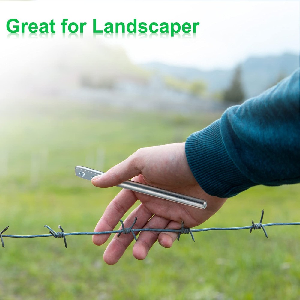 2 Pack 3 Hole Wire Twister Multi-Functional Bender High-tensile Tool...