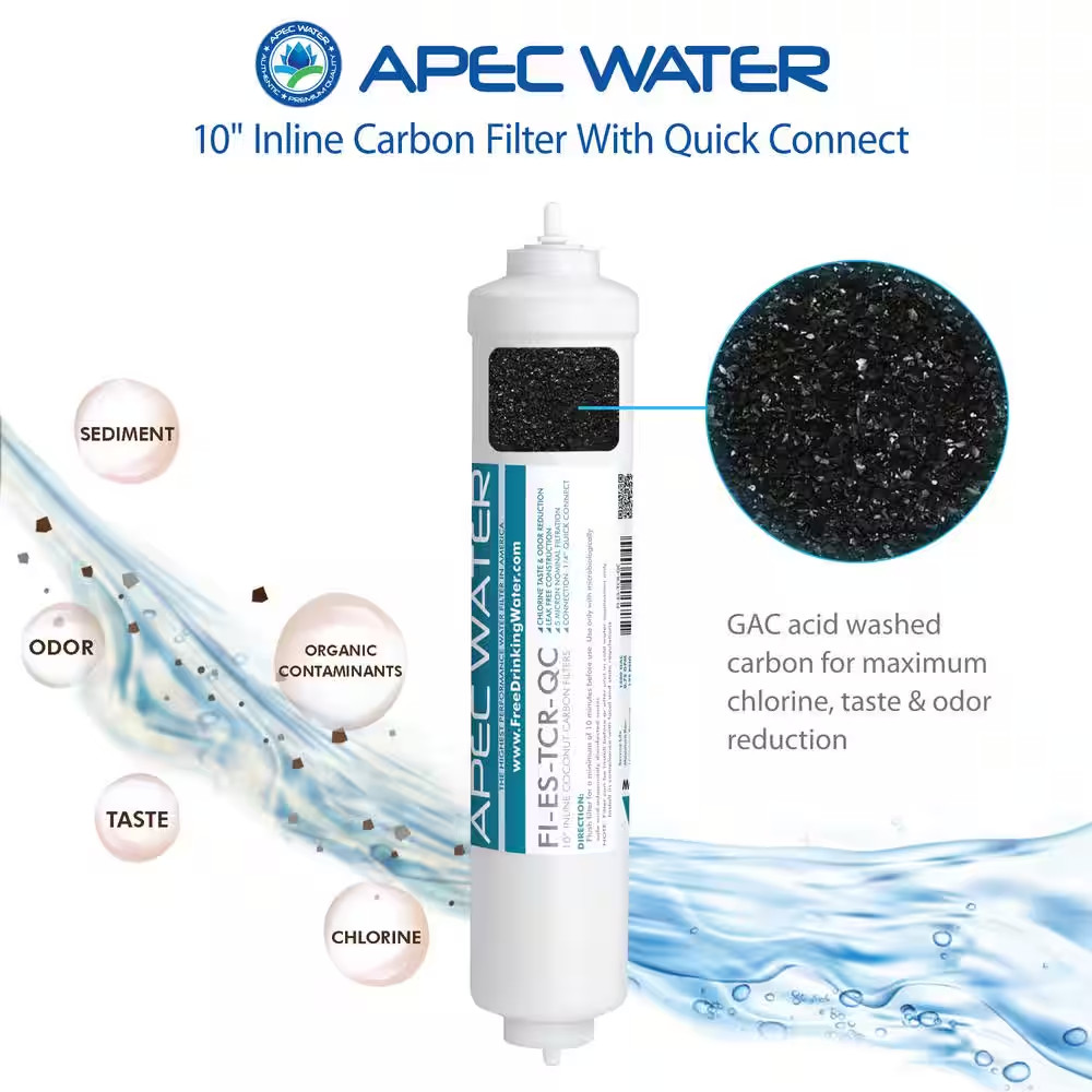 Essence Complete Replacement Filter Set for 75 GPD Reverse Osmosis Ph Enhancing