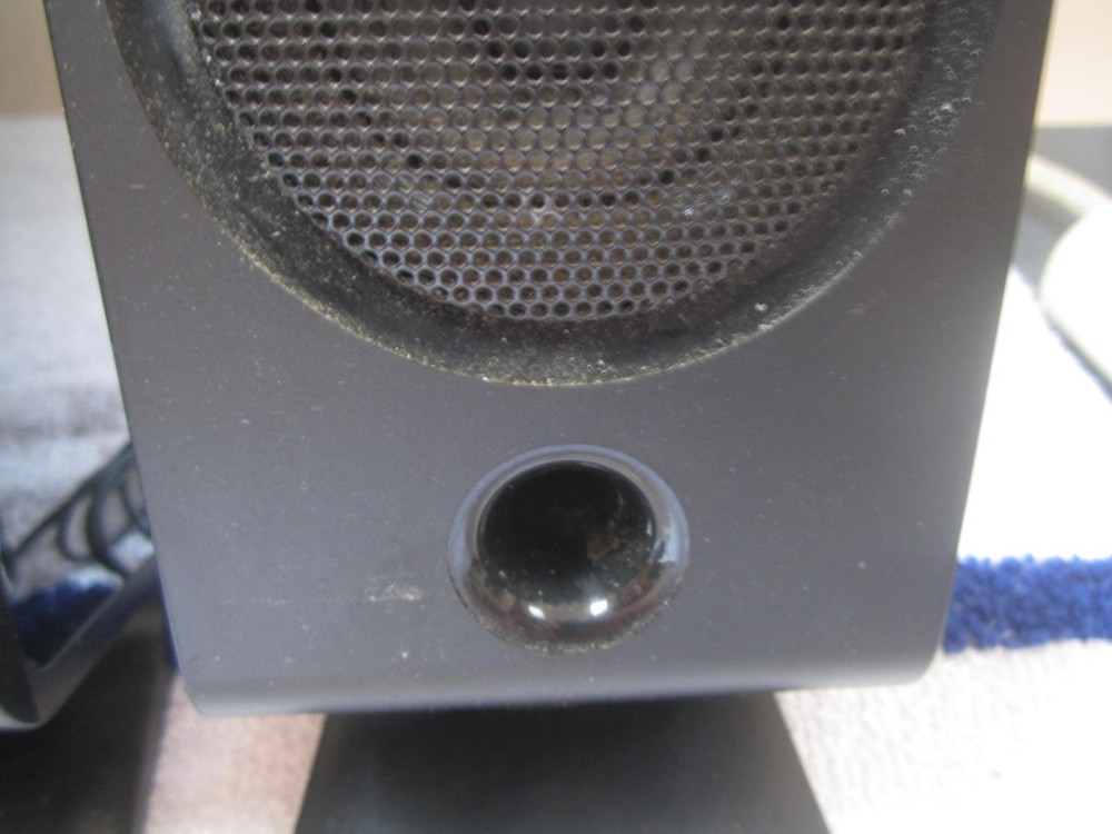 Sony SRS-A3 Active Speaker System Laptop Computer Speakers W/PwrCORD - BOTH WORK