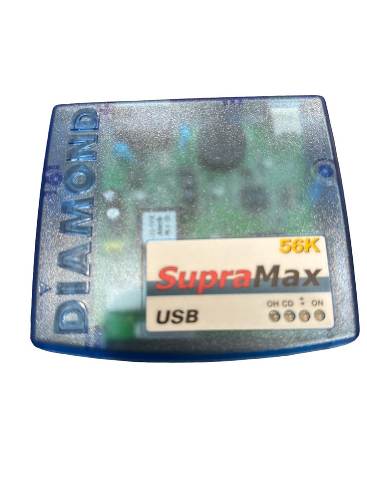 Diamond SupraMax External 56K USB Fax Modem Open Box