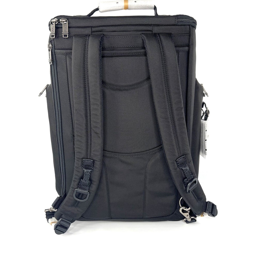 TUMI Fremont Evanston Hedrick Hybrid Backpack Duffel Bag Solid Black
