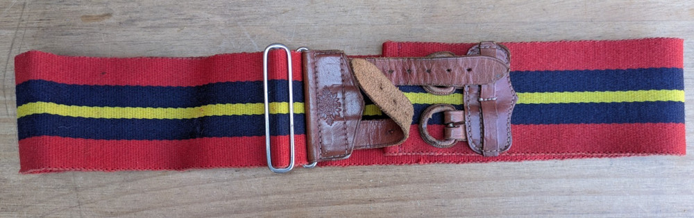 Royal artillery stable belt