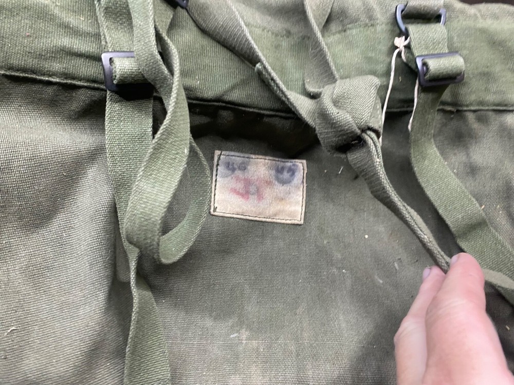 Original British Army 58 Pattern Webbing Back Pack