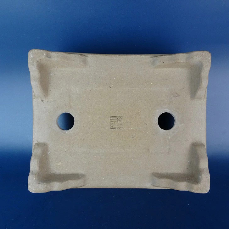 Used Bonsai Pot – Medium Rectangular Clay Pot approx. 20cm (7.87")