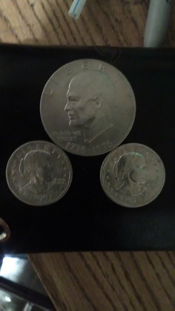 Three pack rare coins