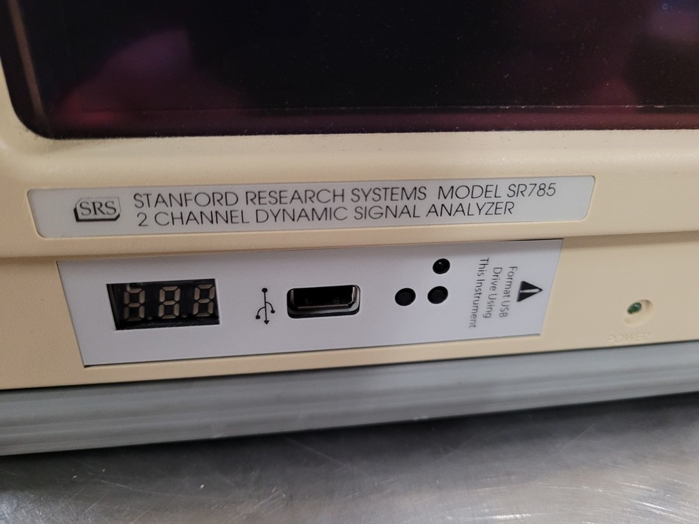 SRS Stanford Research Systems SR785 2 Channel Dynamic Signal Analyzer
