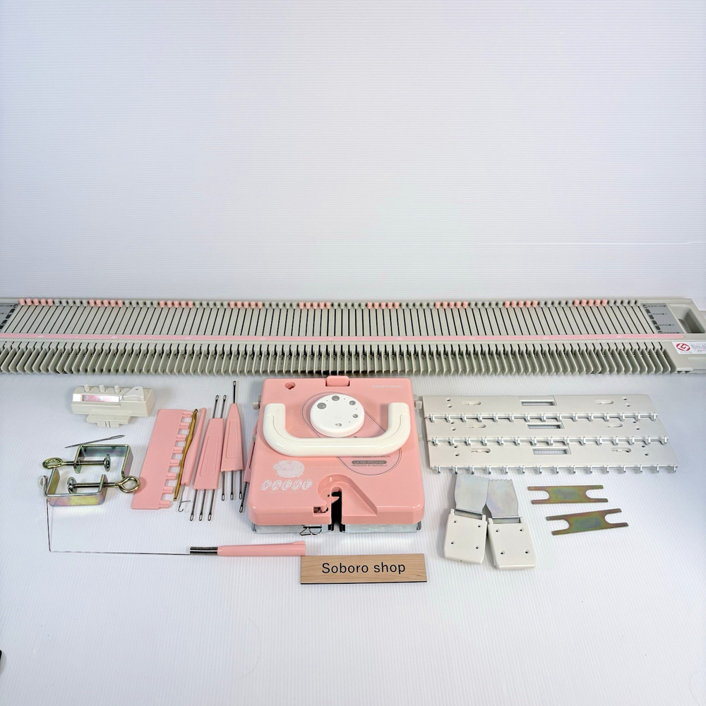 Silver Reed LK100 Knitting Machine Amimumemo Tested Working Used