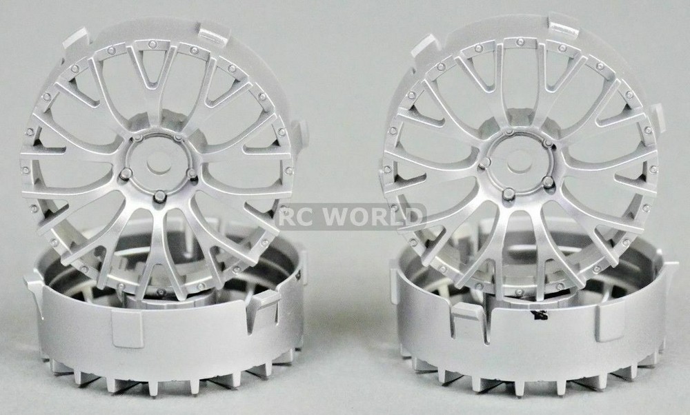 Tetsujin DAISY Wheels INSERTS Disk Adjustable Offset - MATTE BLACK - 4 pcs