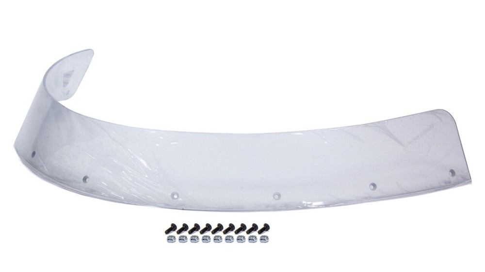 MD3 Cockpit Deflector Clear Extension - 3" Tall