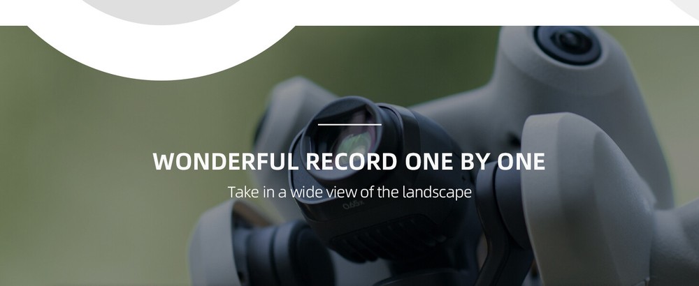 Original DJI Mini 4 Pro Wide-Angle Lens 95% NEW