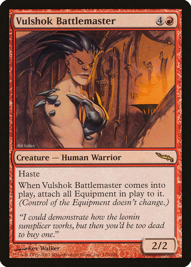 Vulshok Battlemaster [Mirrodin] Magic MTG