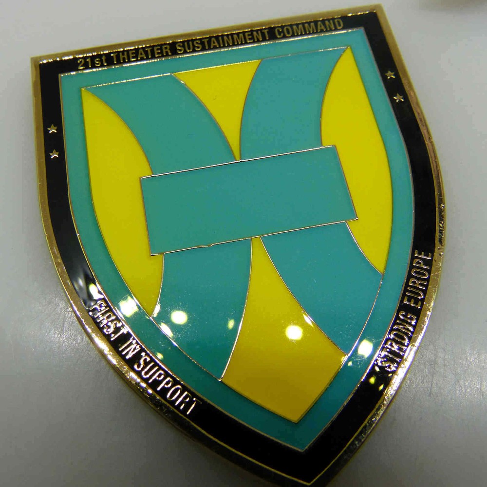 21ST THEATER SUSTAINMENT COMMAND CHALLENGE COIN