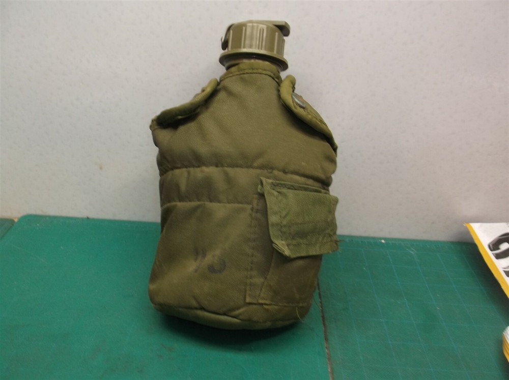Military Plastic Canteen And Cover