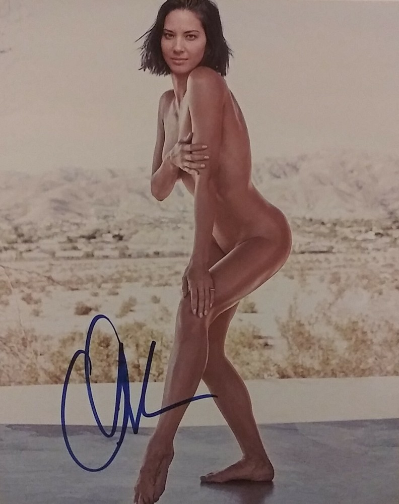 Olivia Munn Signed 8x10