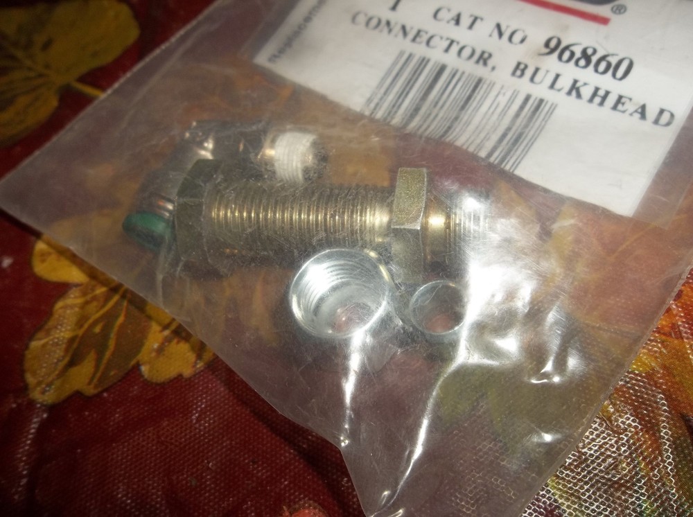 New Ridgid Bulkhead Connector Union USA # 96860