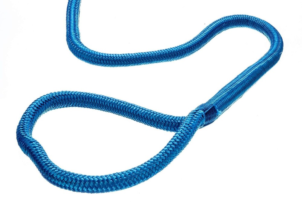 Seachoice Double-Braid Nylon Dock Line w/Eye Splice, Pre-Shrunk, Heat...