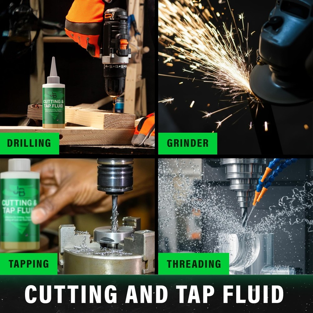 JB Industries Cutting & Tapping Fluid, 4 oz – High-Performance Oil...