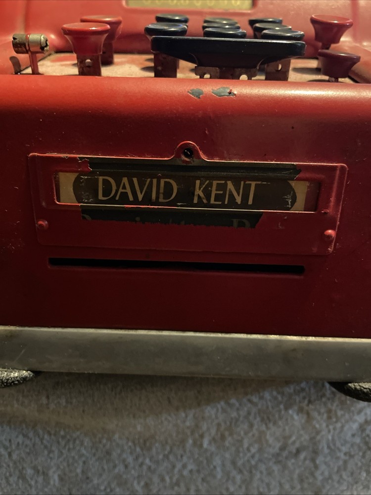 Vintage Mechanical Adding Machine