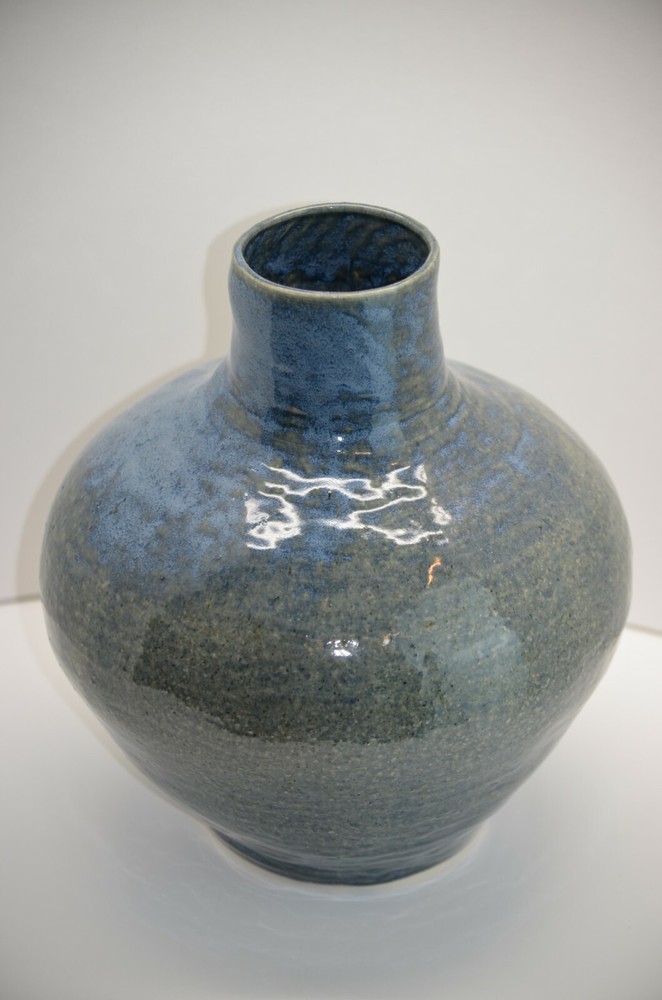 Handcrafted Pottery Vase signed by Torchia