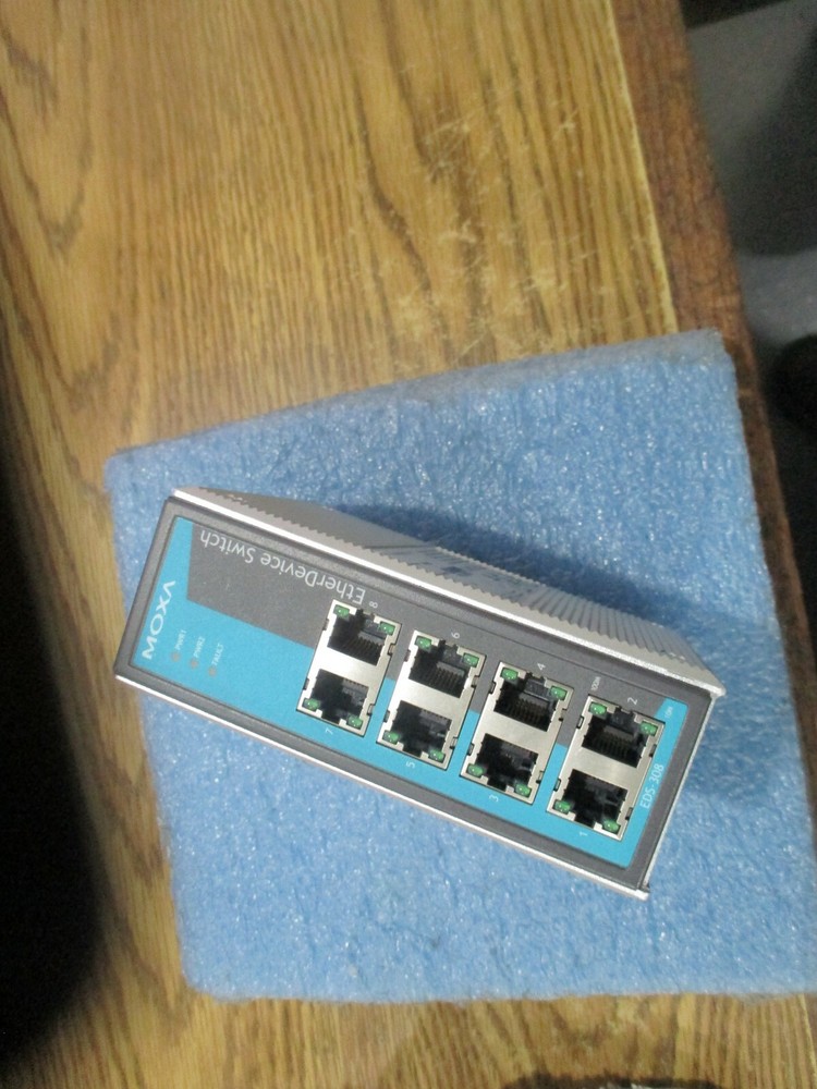 Moxa Technologies Model: EDS-308. 8-Port EtherDevice Switch.