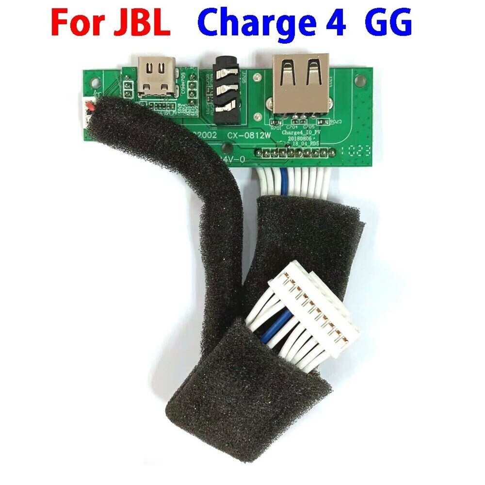 Replacement charging port board module for JBL Charge 4 GG version speakers