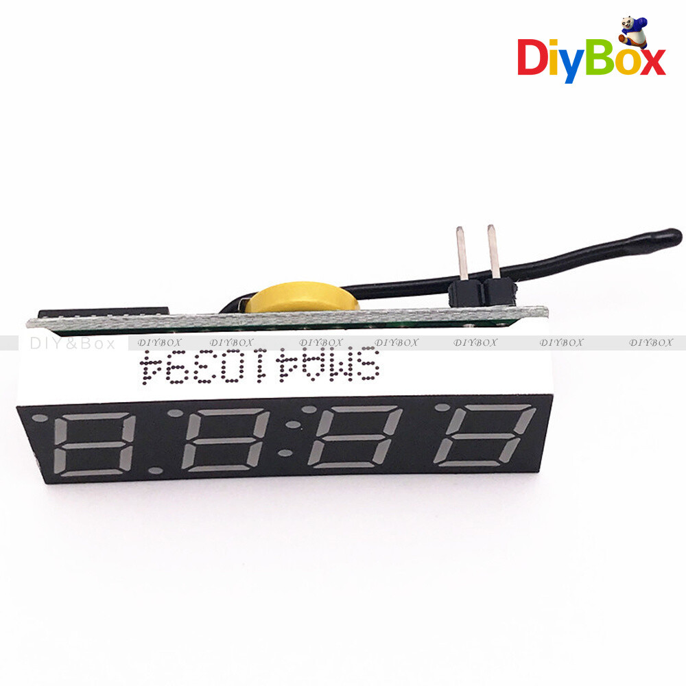 DS3231 LED Electronic Clock / Voltage / Temperature Digital Display Module DIY
