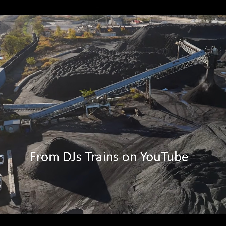 Z Scale Coal Conveyor