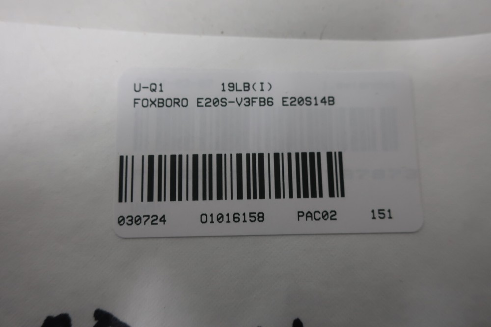 Foxboro E20S-V3FB6 E20S14B Chart Recorder 105-125v-ac