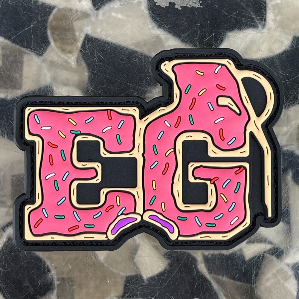 NEW Enola Gaye Donut Rubber Patch