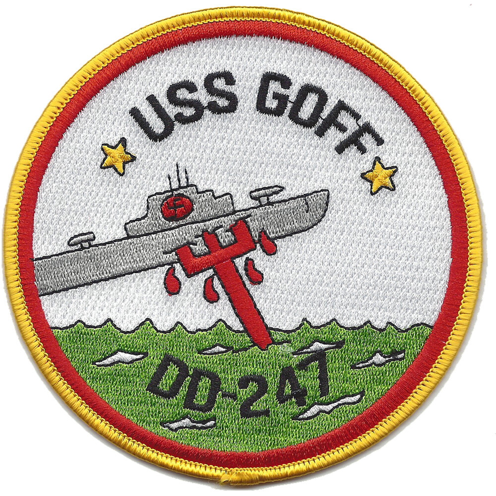 USS Goff DD-247 Patch