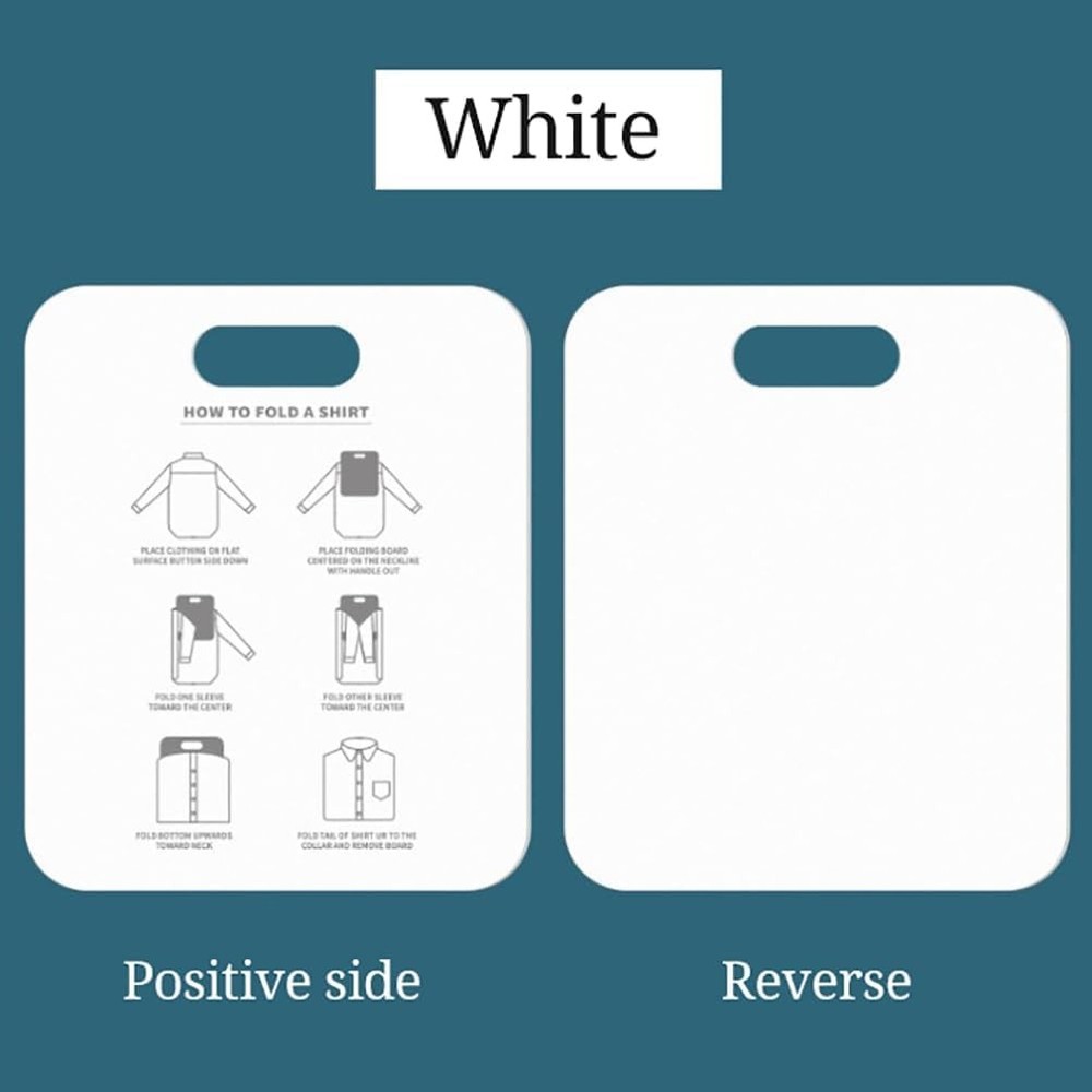 Zerodis Shirt Folding Board, Tshirt Folding Board Clothes Folding Board Plastic