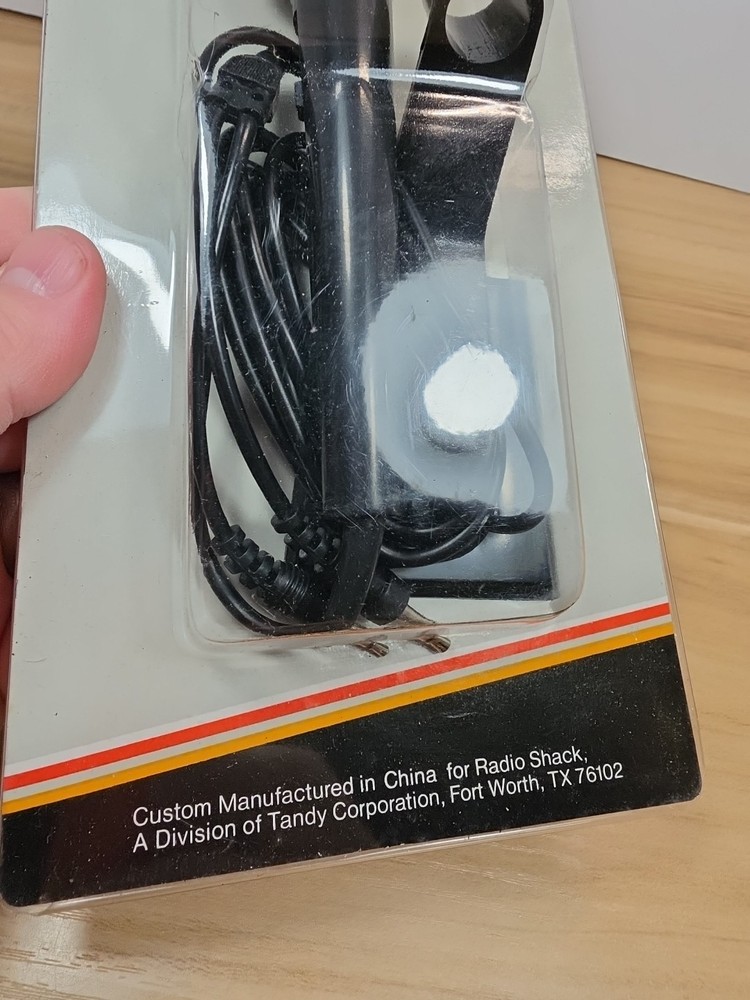 Realistic 33-2001A Dynamic Mike Cassette Recorder Microphone